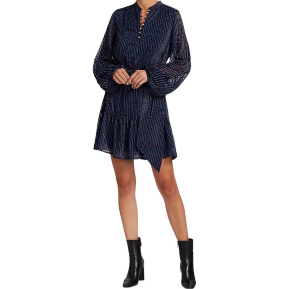 Tanya Taylor Dresses & Skirts - Tanya Taylor NWT Ellette Long-Sleeve Belted Dress Size Small